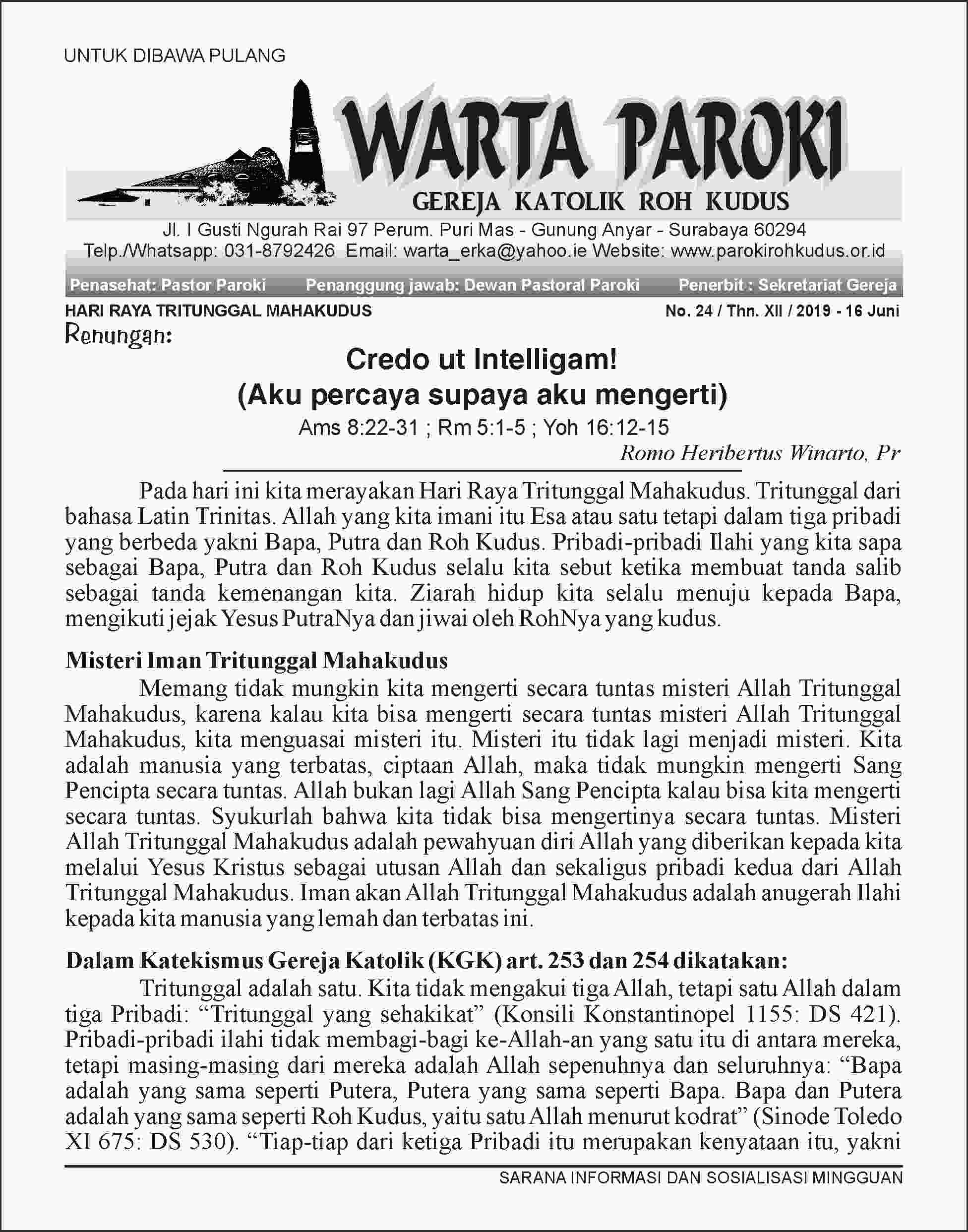 Paroki Roh Kudus